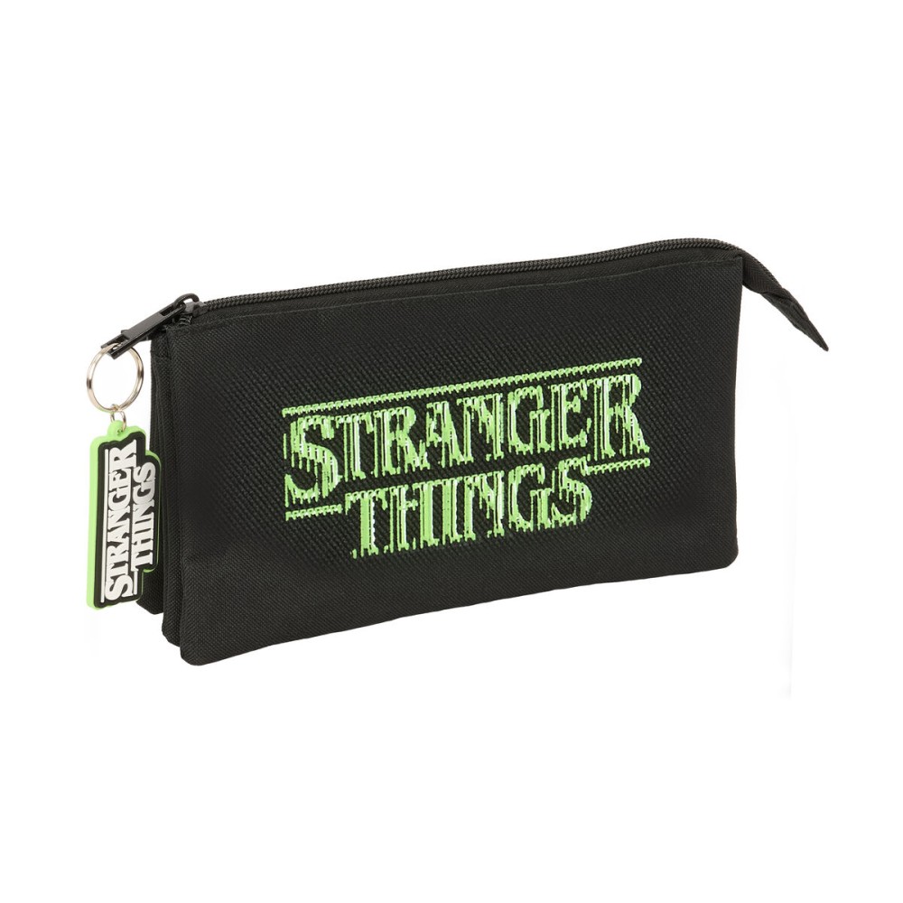 Holdall Stranger Things Black 22 x 12 x 3 cm