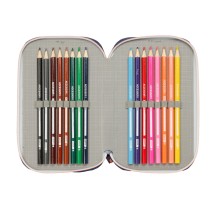 Fourre-tout F.C. Barcelona Blue marine 12,5 x 19,5 x 5,5 cm 37 Pièces