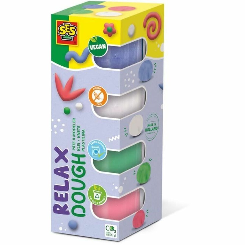 Pâte à modeler en argile SES Creative Multicouleur