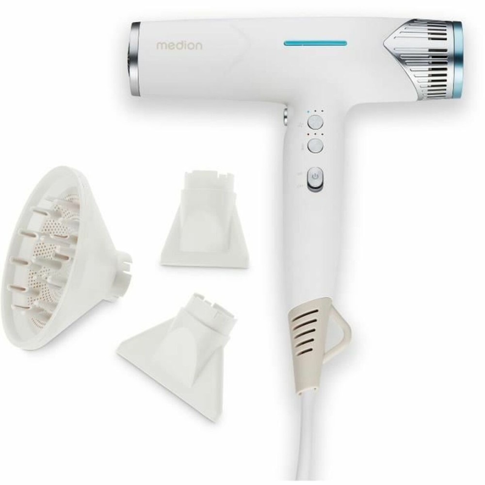 Hairdryer Medion White 1500 W