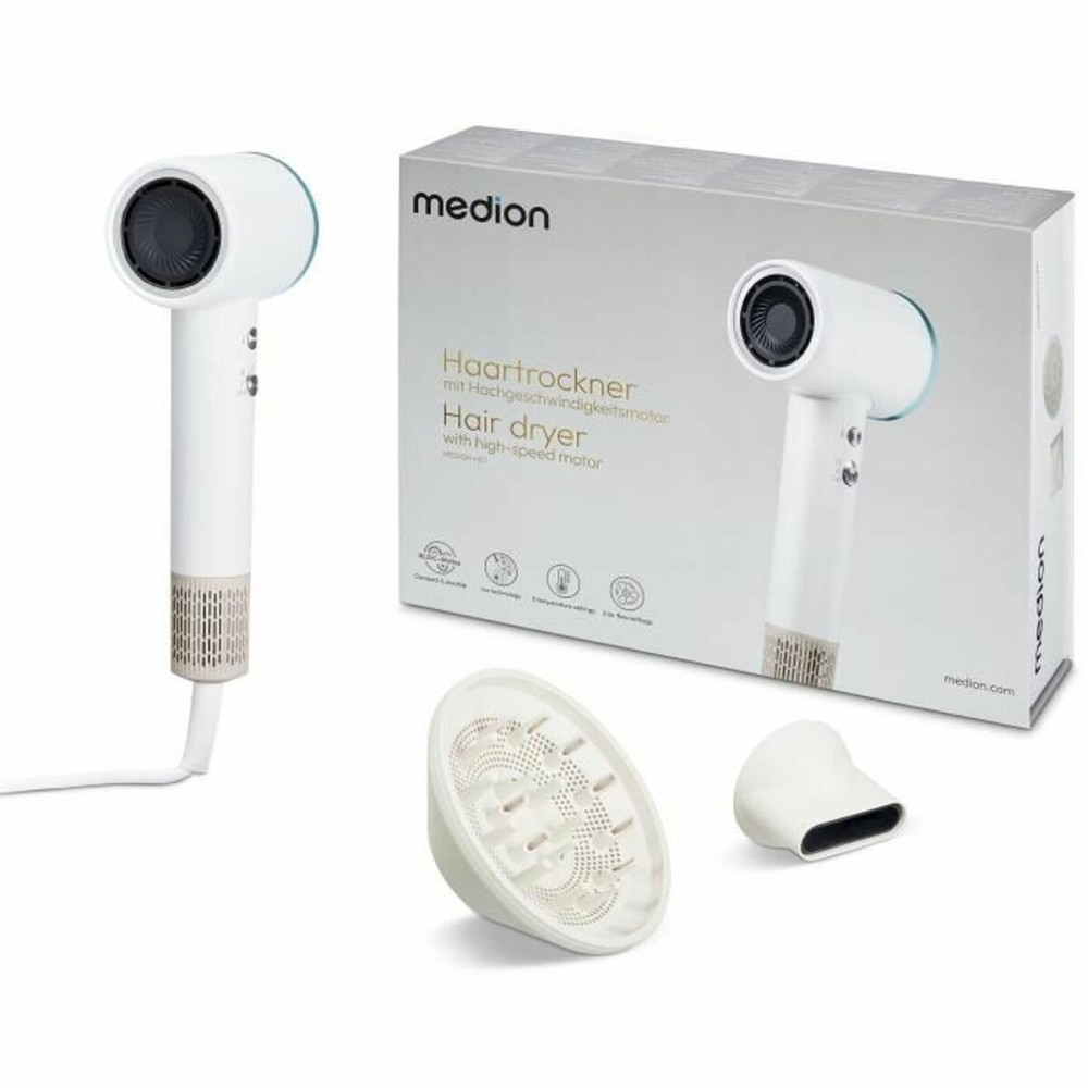 Föhn Medion Weiß 1600 W