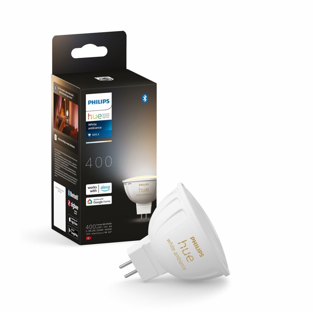 Lampe LED Philips Blanc G 35 W GU5.3 400 lm (2200K) (6500 K)