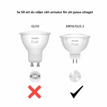 Lampe LED Philips Blanc G 35 W GU5.3 400 lm (2200K) (6500 K)