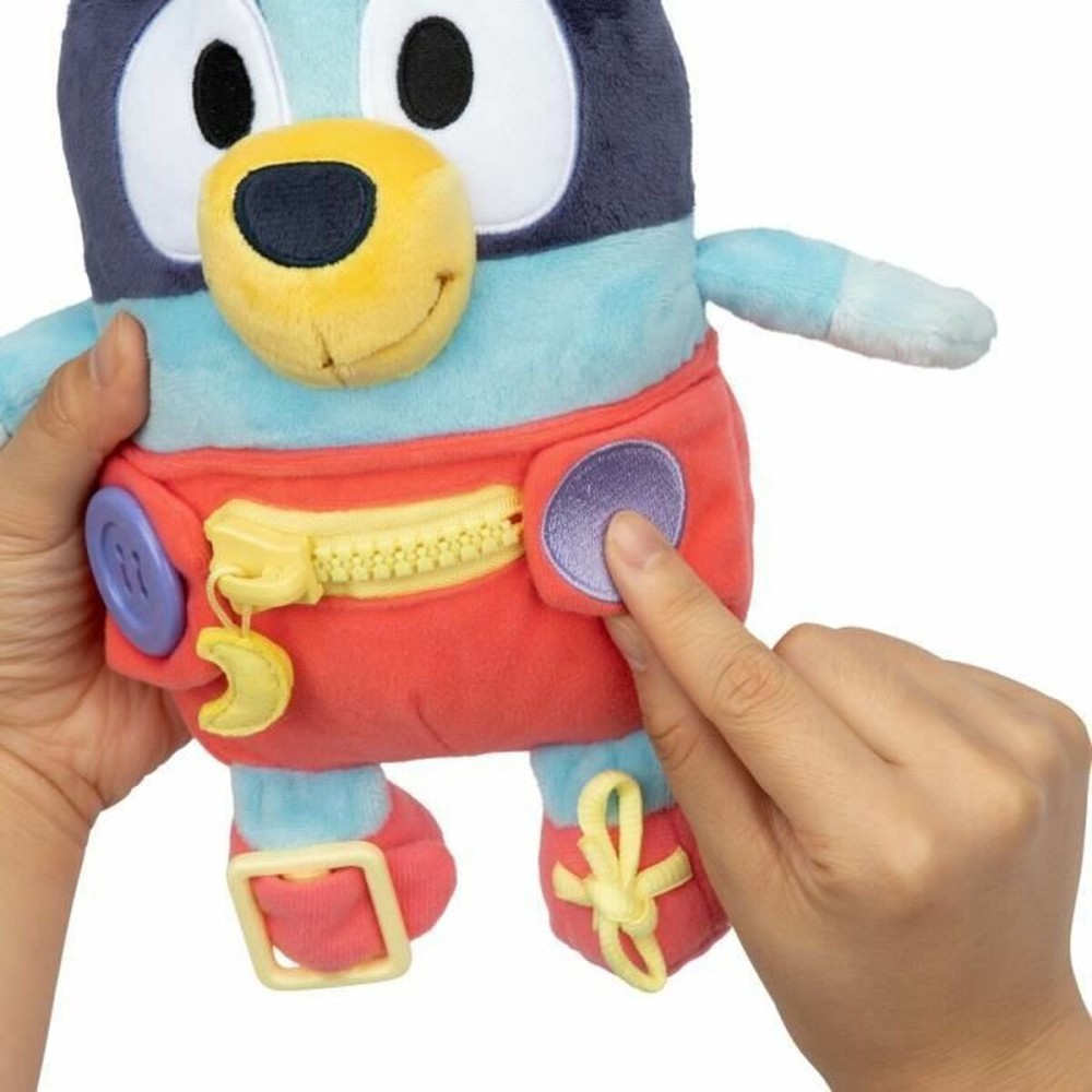 Plüschtier Bluey Blau rouge Kunststoff
