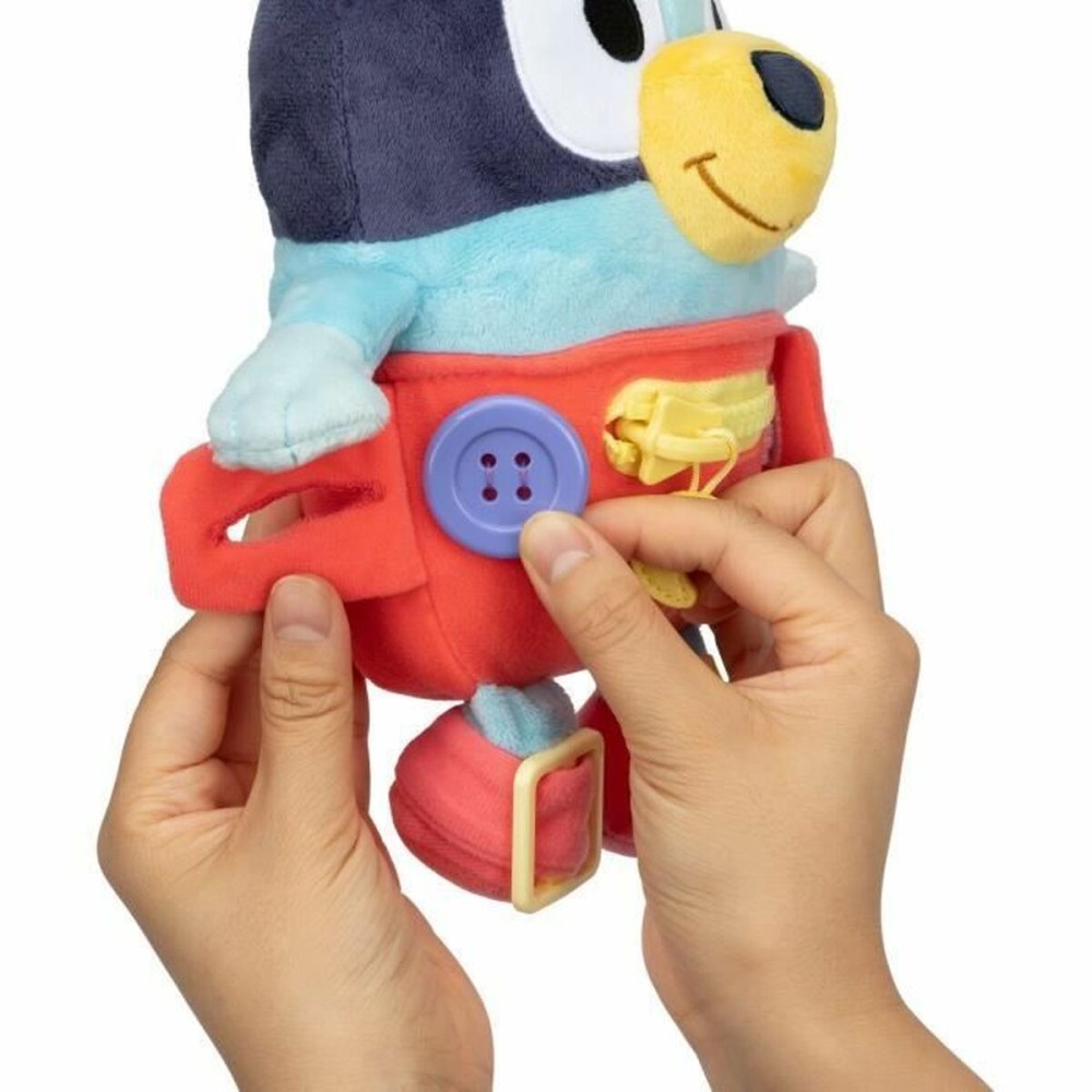 Plüschtier Bluey Blau rouge Kunststoff