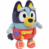 Plüschtier Bluey Blau rouge Kunststoff
