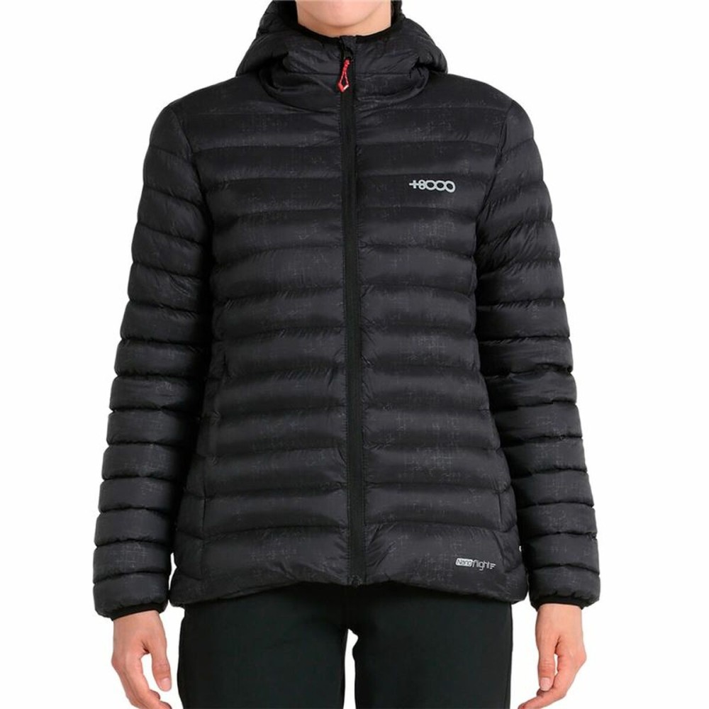 Veste de Sport pour Femme +8000 Guayma Noir