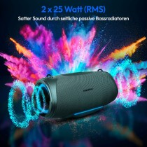 Tragbare Bluetooth-Lautsprecher Medion