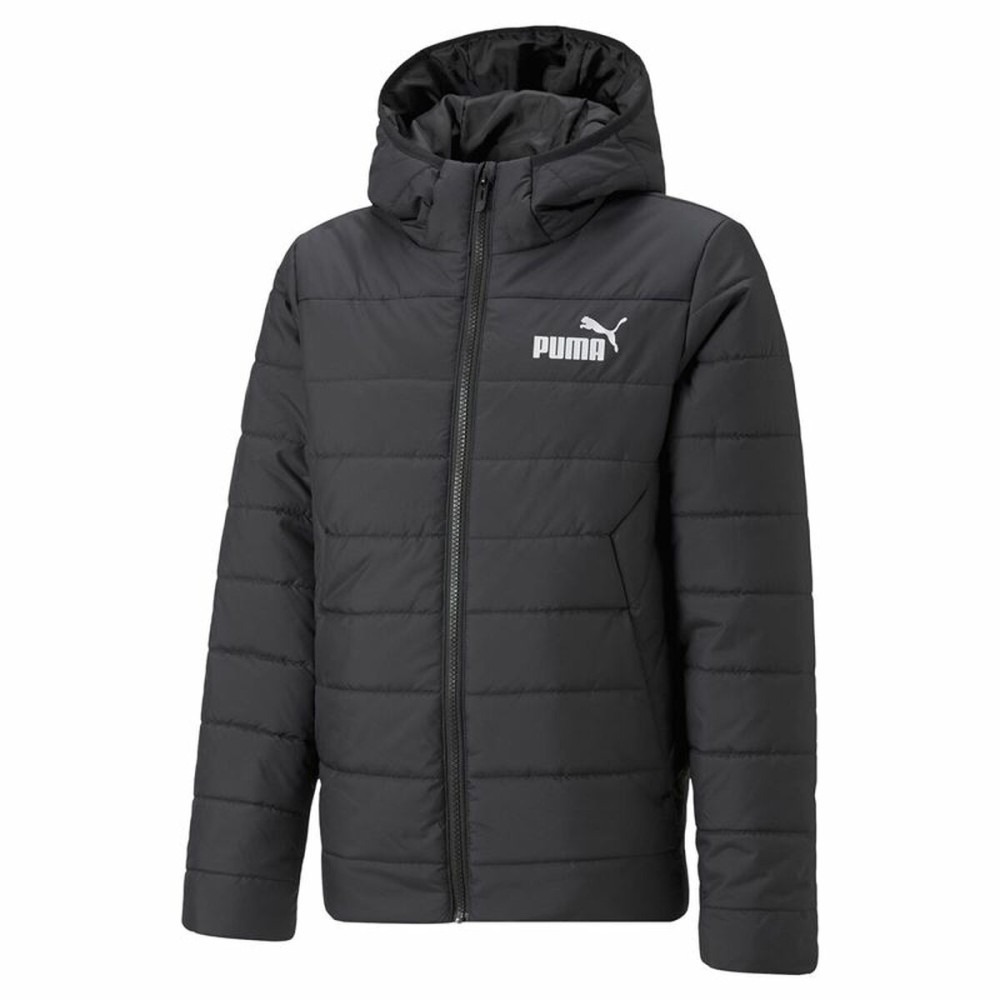 Sportjacke für Kinder Puma Essodeddded Schwarz