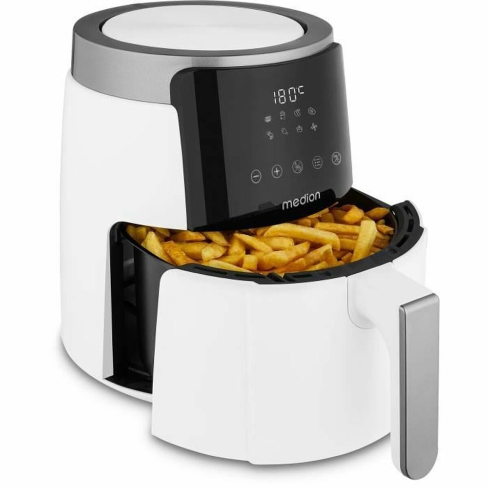 Fritteuse Medion Weiß