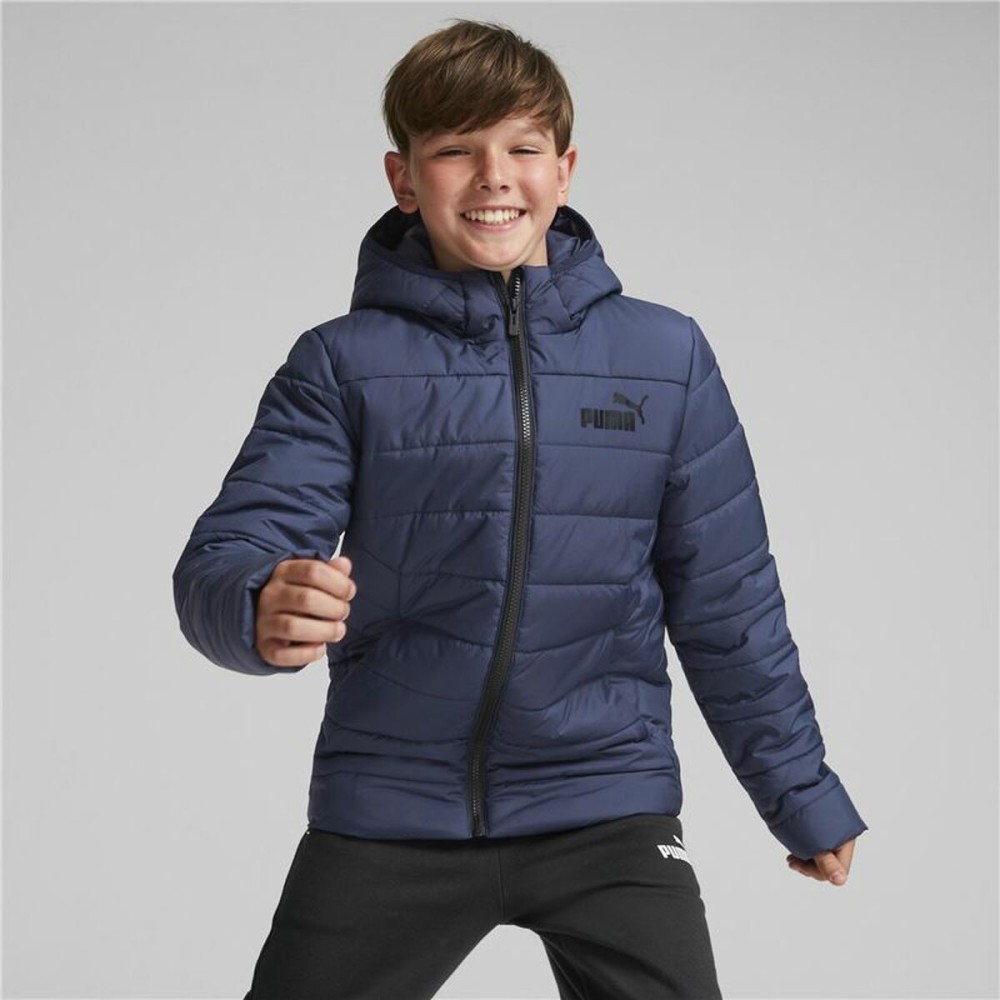 Children's Sports Jacket Puma Essodeddded Dark blue