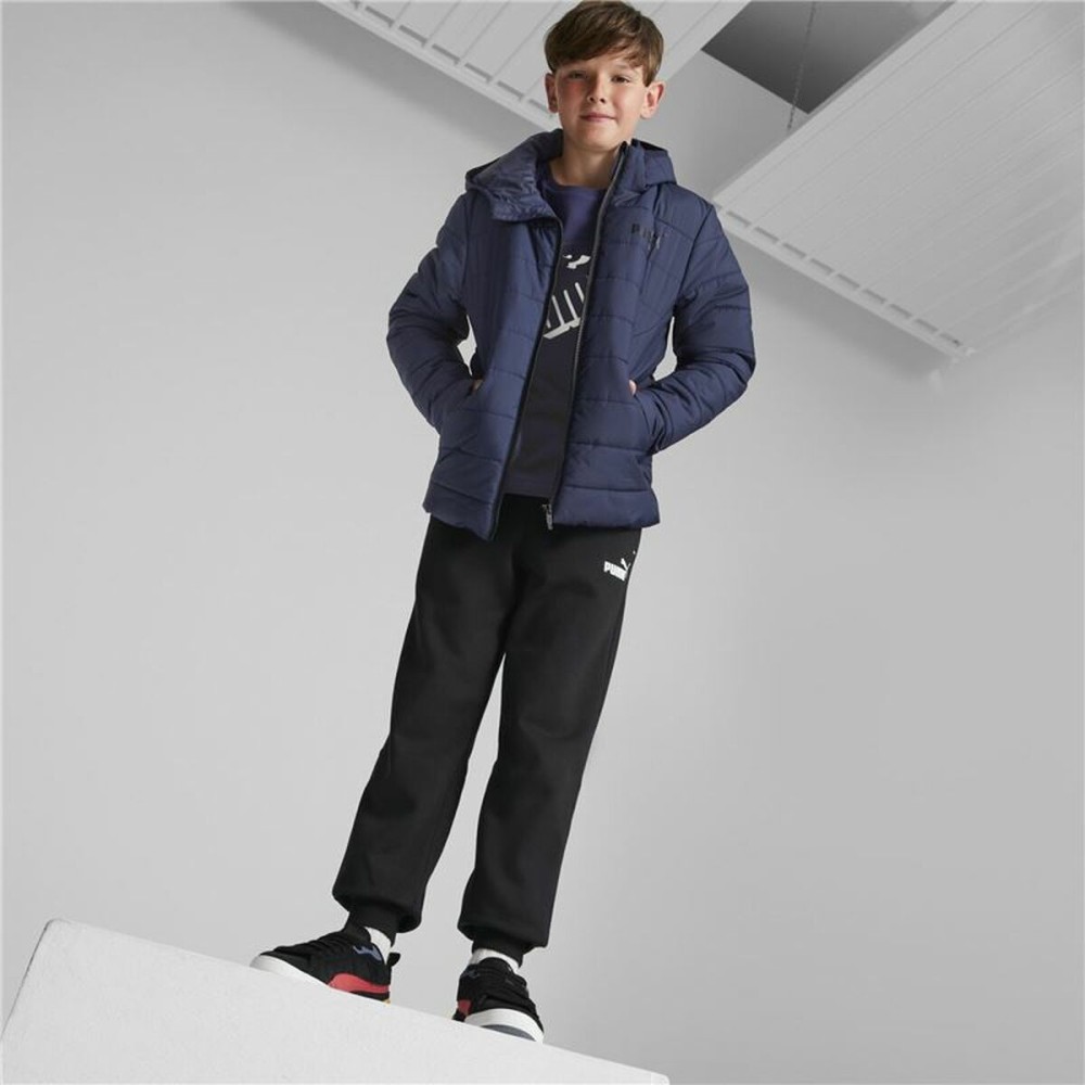 Children's Sports Jacket Puma Essodeddded Dark blue