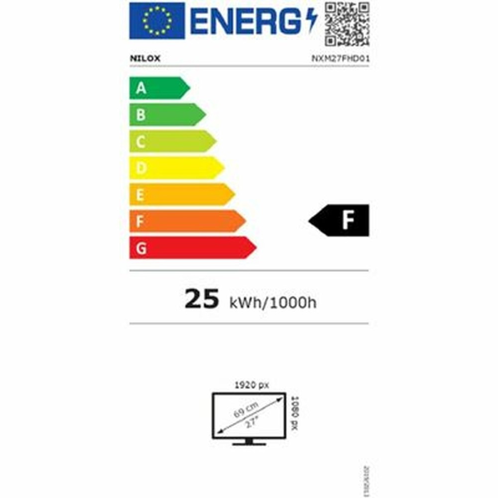 Écran Nilox NXM27FHD11 Full HD 27"