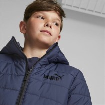 Veste de Sport pour Enfants Puma Essodeddded Bleu foncé