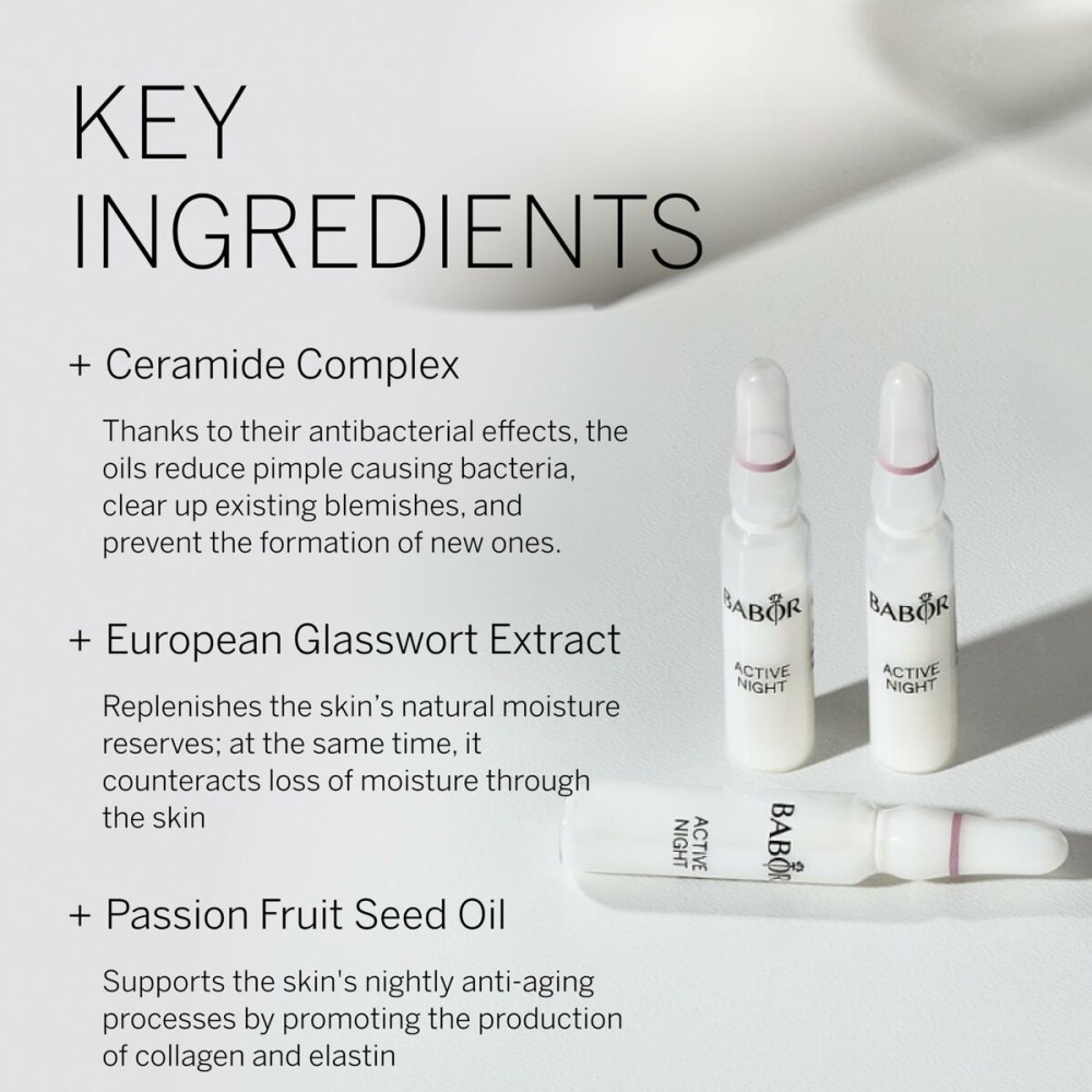 Antifaltenserum Babor Active Night Ampullen