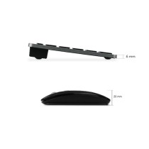 Keyboard Subblim SUBKBC-OCO020 Grey (2 Units)
