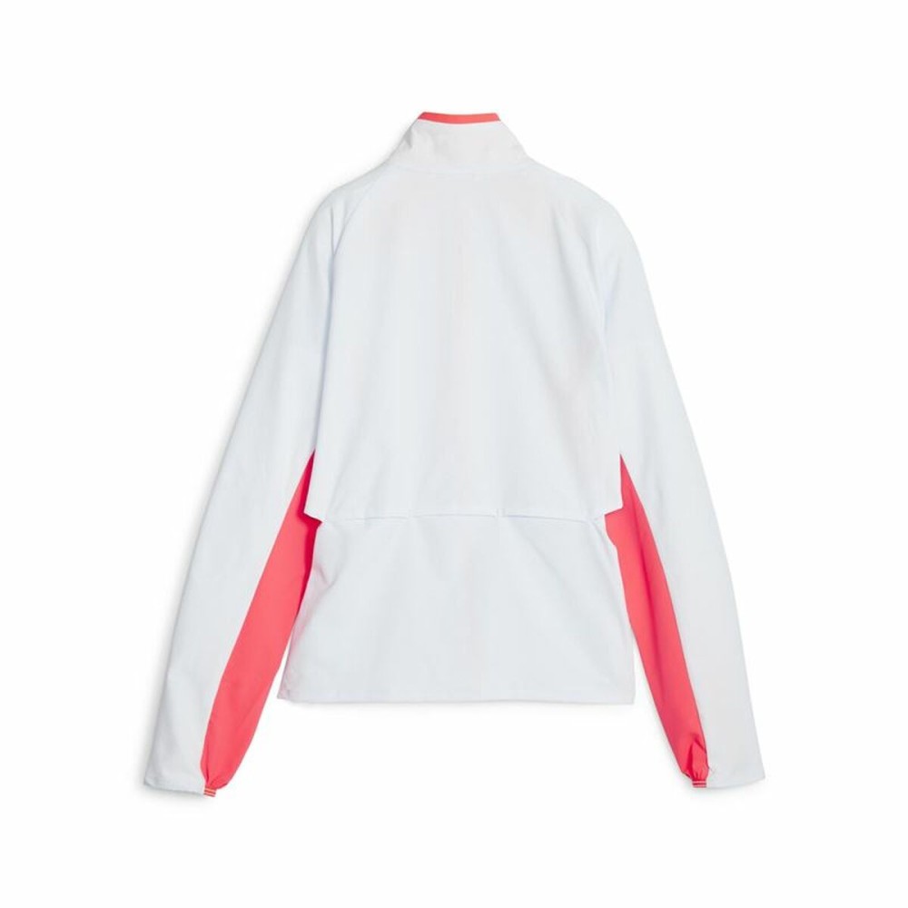 Women's Sports Jacket Puma Ultraweavecke White