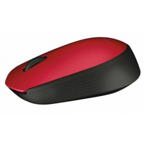 Souris sans-fil Logitech M171 910-004641 Rouge Noir/Rouge 1000 dpi