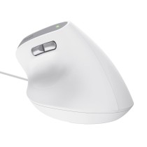 Souris Optique Ergonomique Trust 25397 Blanc 2400 dpi