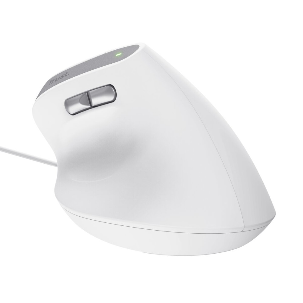 Souris Optique Ergonomique Trust 25397 Blanc 2400 dpi