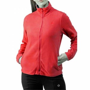 Fleece Alphaventure Bisuecia Rot Damen