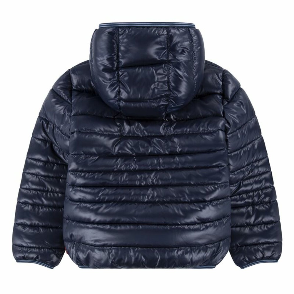 Sportjacke für Kinder Levi's Sherpa Lined Mdwt Puffer J Dress Dunkelblau