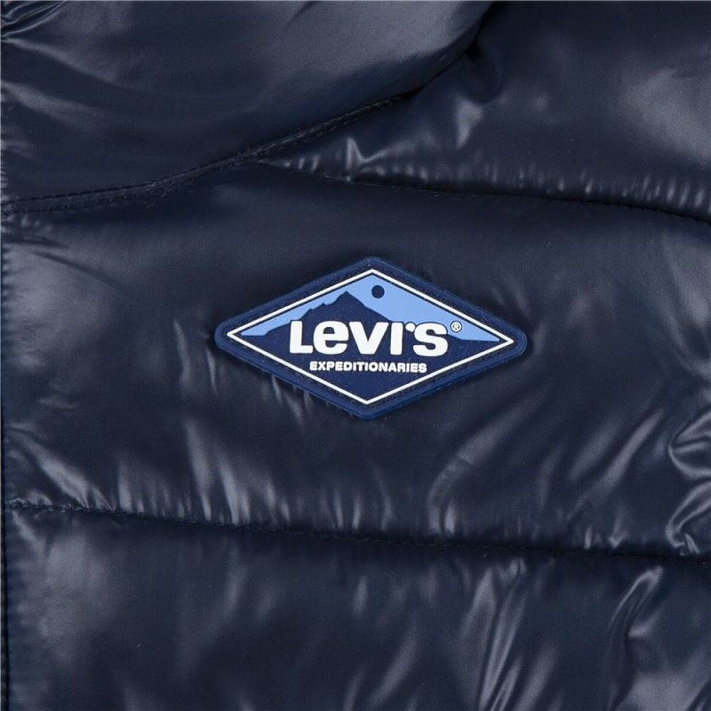 Veste de Sport pour Enfants Levi's Sherpa Lined Mdwt Puffer J Dress Bleu foncé