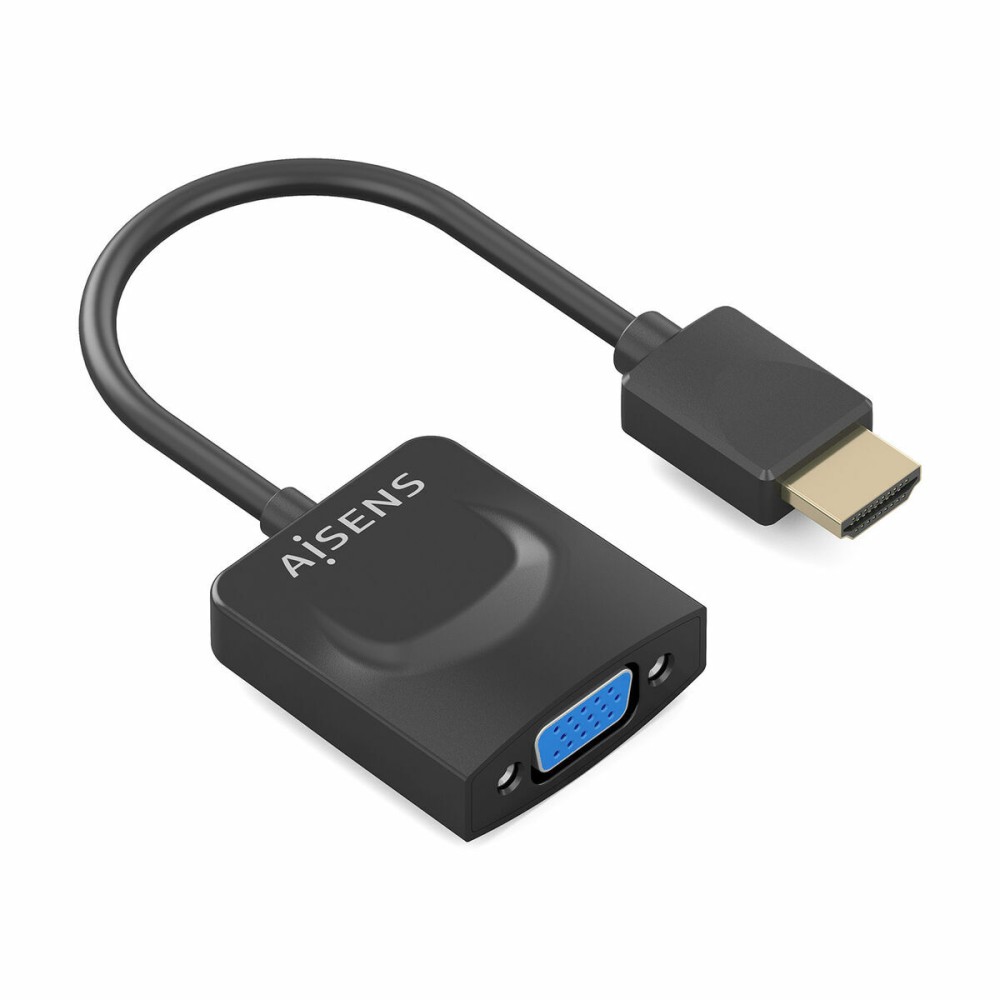 USB-Kabel Aisens A122-0947 Schwarz 15 cm