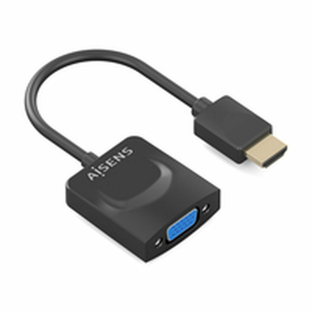 USB-Kabel Aisens A122-0947 Schwarz 15 cm