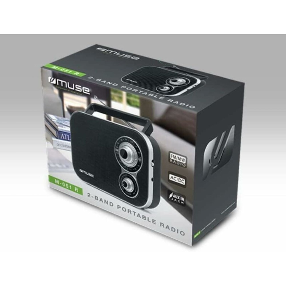 Radio Muse M051R NEGRO Schwarz