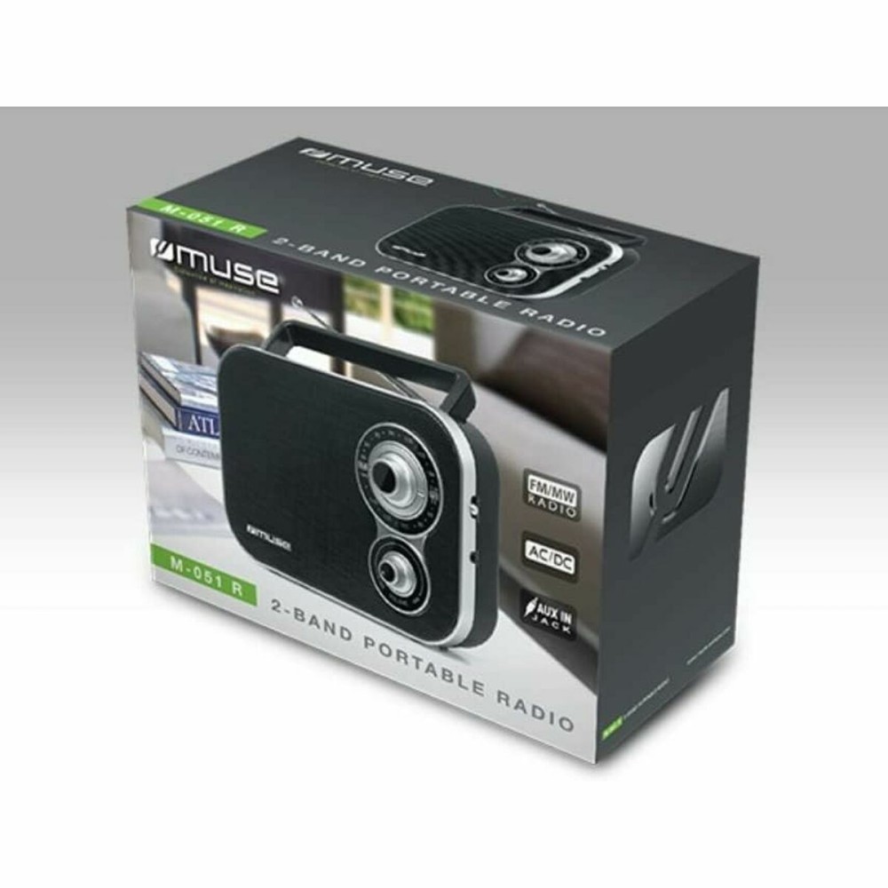 Radio Muse M051R NEGRO Schwarz