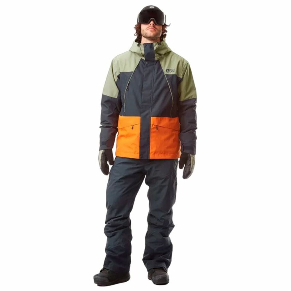 Ski Jacket Picture Kenko Autumn Orange Men