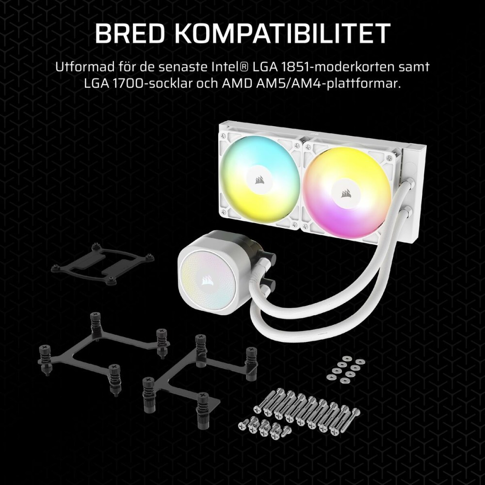 Kit de refroidissement liquide Corsair NAUTILUS 240 RS ARGB