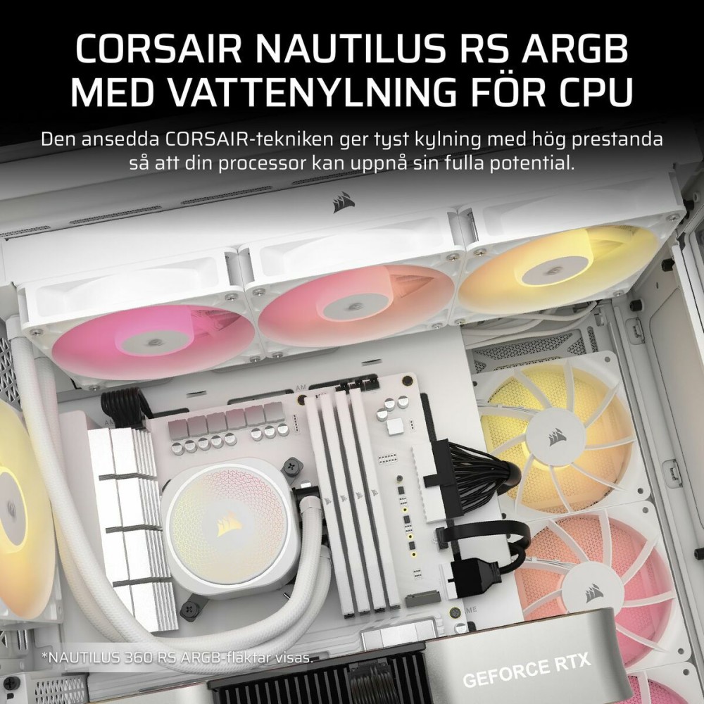 Kit de refroidissement liquide Corsair NAUTILUS 240 RS ARGB