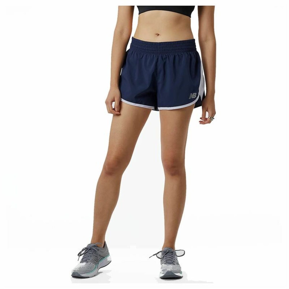 Damen-Sportshorts New Balance Accelerate 2.5 Schwarz