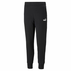 Lange Sporthose Puma  Ess Sweat Fl Cl  Schwarz Damen