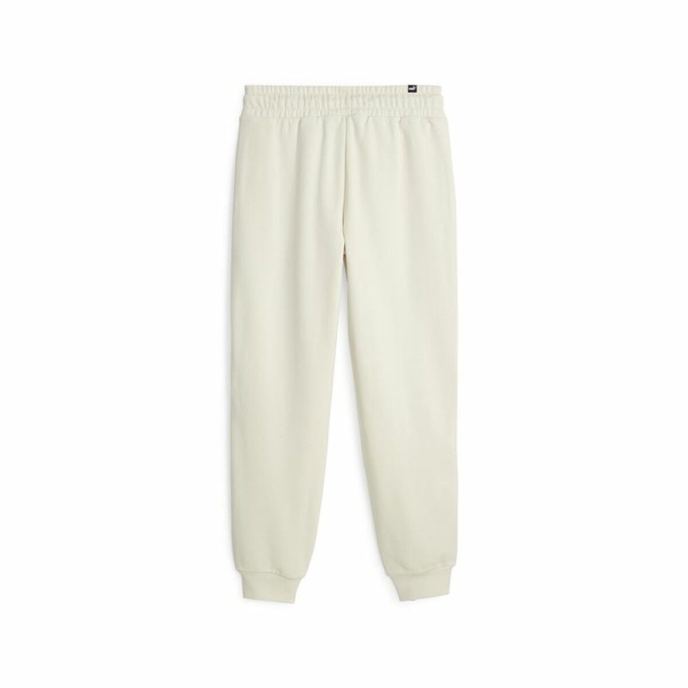 Long Sports Trousers Puma Ess+ Minimal Gold Beige Lady