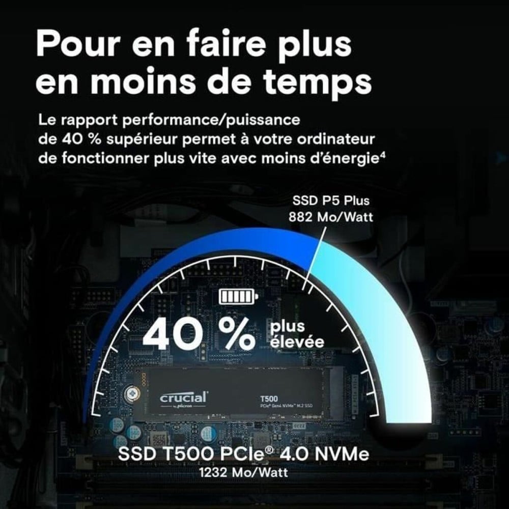 Hard Drive Crucial CT1000T500SSD8 1 TB