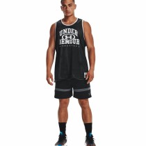 Basketballshorts für Herren Under Armour Baseline Schwarz