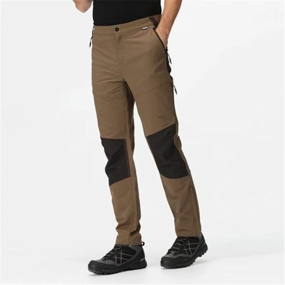 Pantalon de sport long Regatta Questra V Marron