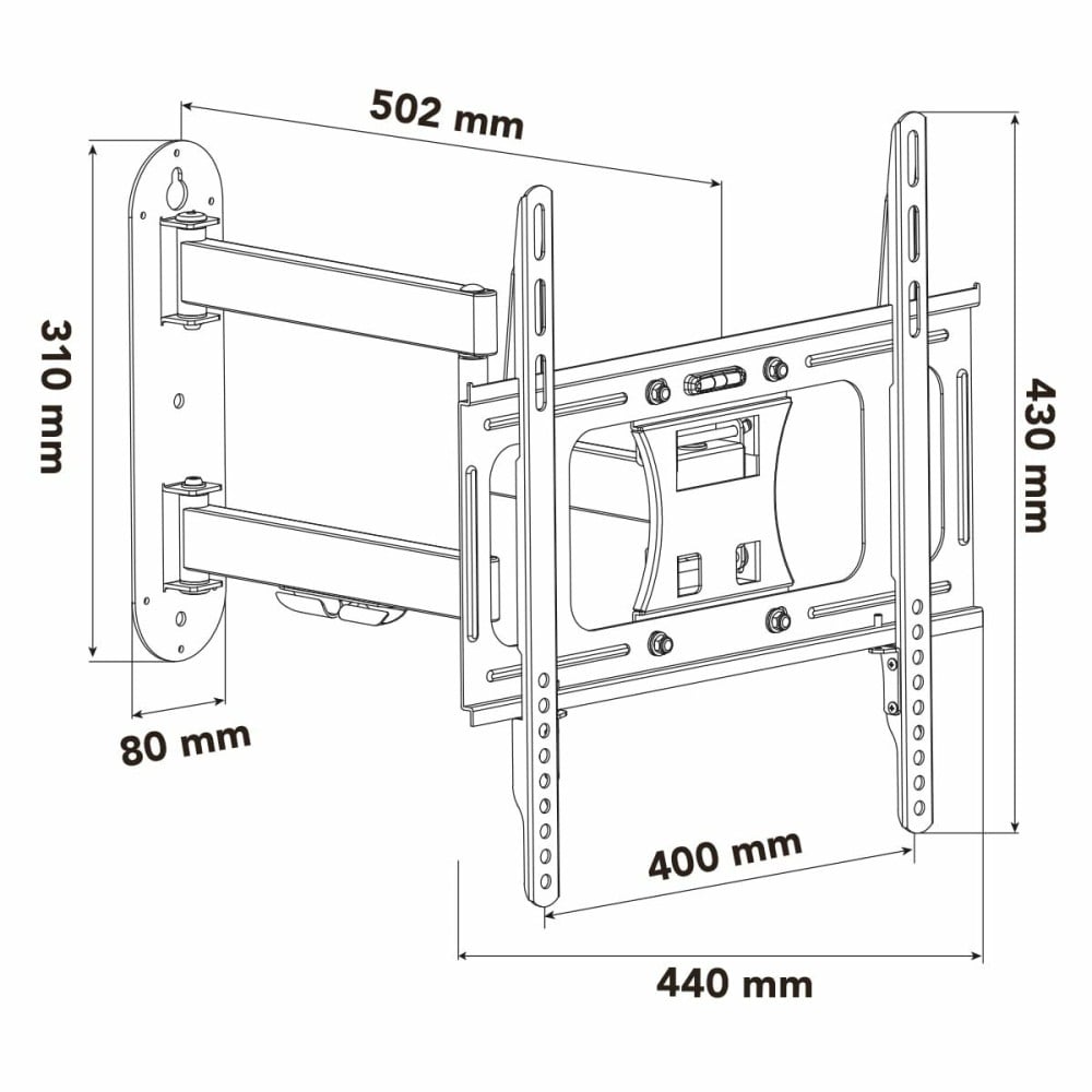 Wandhalterung Nox-Xtreme NXLITEWALLFLEX 55"