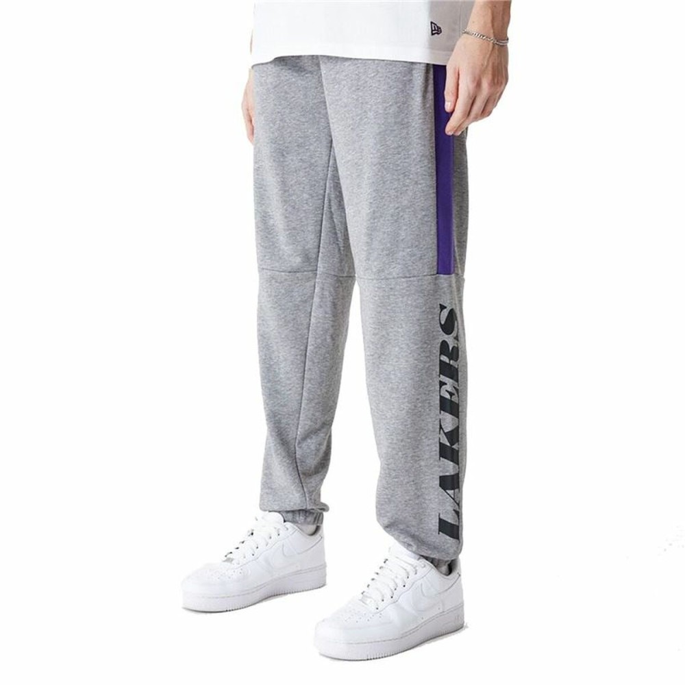 Adult Trousers New Era NBA LA Lakers  Grey Men