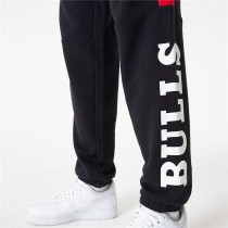 Pantalon pour Adulte New Era NBA Colour Block Chicago Bulls Noir Homme