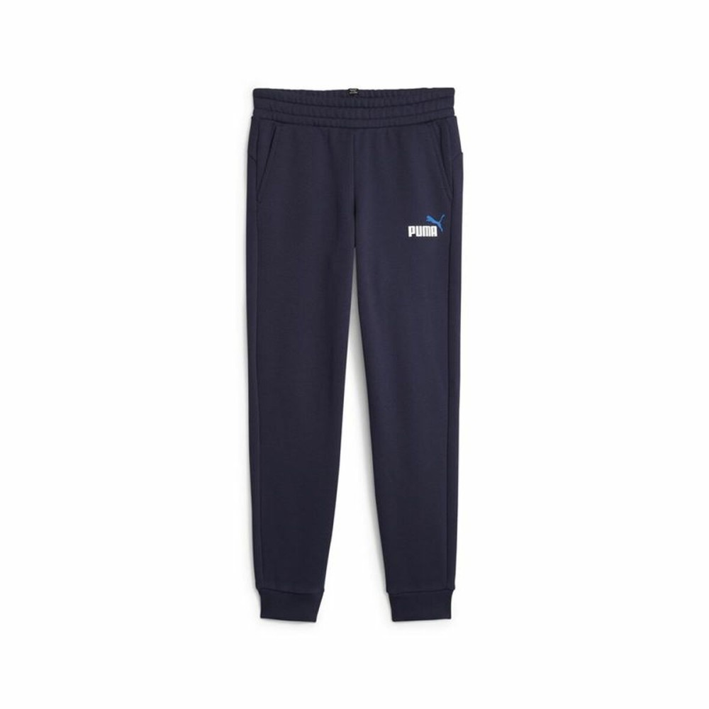 Children's Tracksuit Bottoms Puma  Ess+ 2 Col  Blue