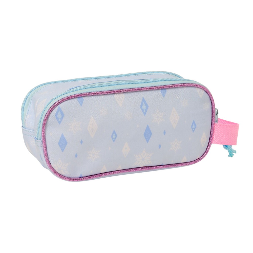 Trousse Fourre-Tout Double Frozen Lila 21 x 8 x 6 cm 3D