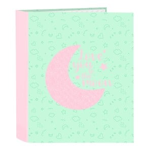 Ring binder BlackFit8 Moon Green A4 27 x 33 x 6 cm