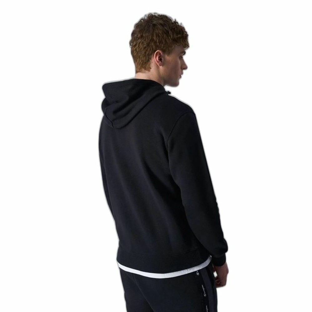 Herren Sweater mit Kapuze Champion Legacy Schwarz