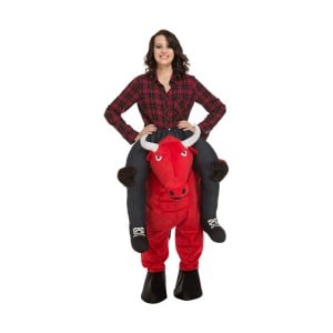 Déguisement pour Adultes My Other Me Ride-On Rouge Taureau Taille unique