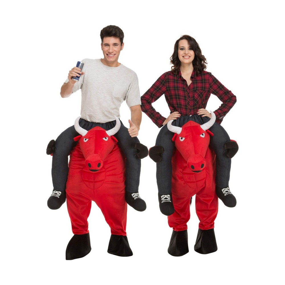 Déguisement pour Adultes My Other Me Ride-On Rouge Taureau Taille unique