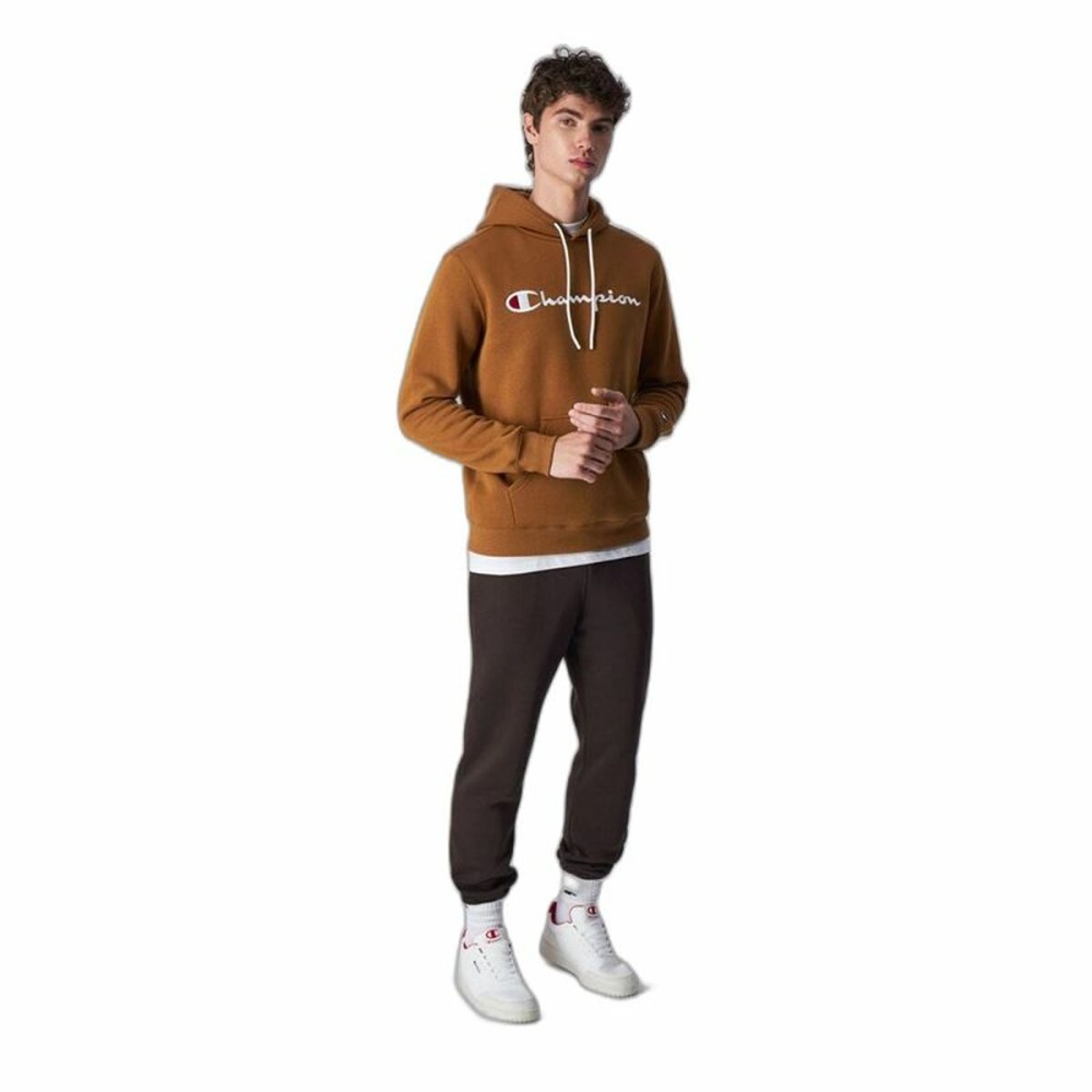 Herren Sweater mit Kapuze Champion Legacy Ocker